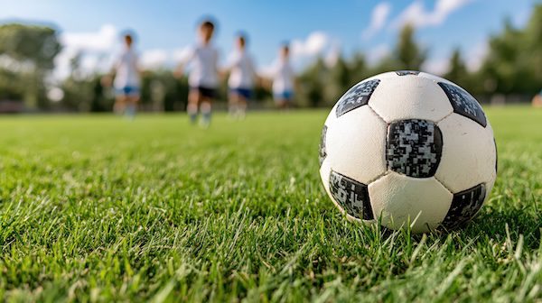 Soccer Ball on Field