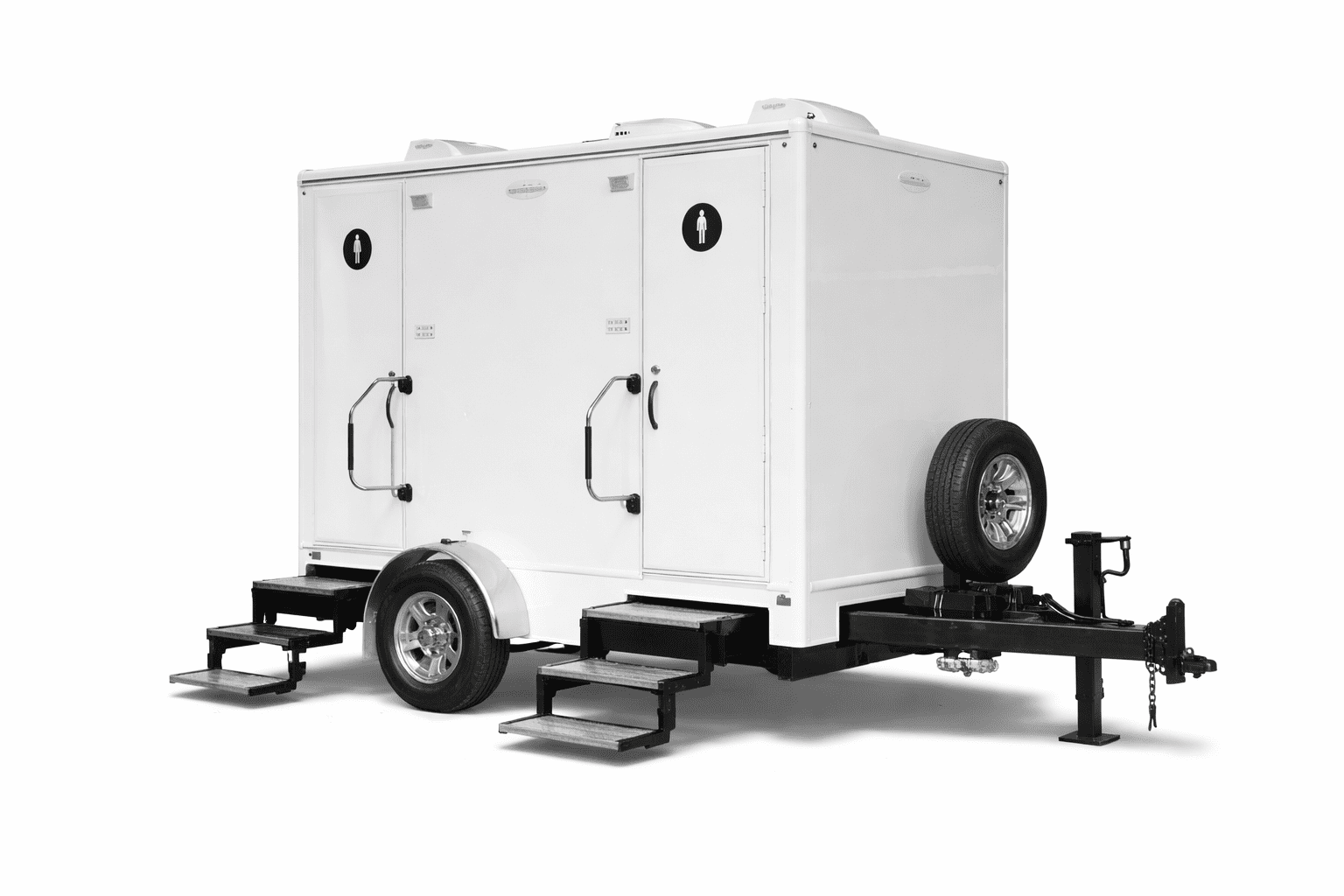 2 Door Restroom Trailer
