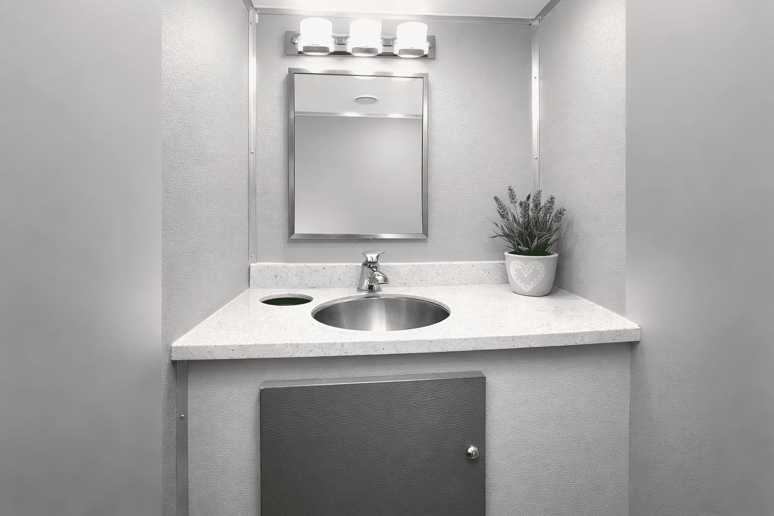 Clean and New Restroom Trailer